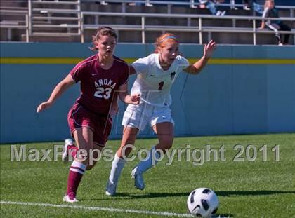 Thumbnail 2 in Anoka vs Orono (Challenge Cup Tournament) photogallery.