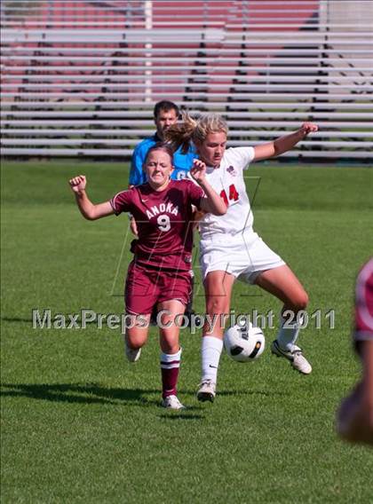 Thumbnail 2 in Anoka vs Orono (Challenge Cup Tournament) photogallery.