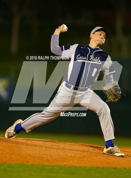 Thumbnail 3 in Casa Roble vs. Benicia (@ Raley Field) photogallery.