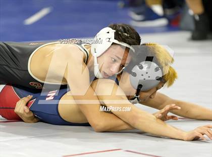 Thumbnail 1 in CIF State Boys Wrestling Championships (Consolation - Round 5) photogallery.