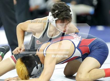 Thumbnail 2 in CIF State Boys Wrestling Championships (Consolation - Round 5) photogallery.