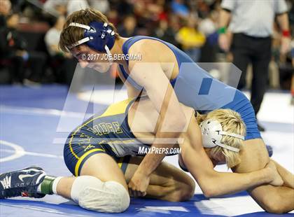 Thumbnail 2 in CIF State Boys Wrestling Championships (Consolation - Round 5) photogallery.