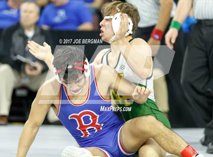 Thumbnail 2 in CIF State Boys Wrestling Championships (Consolation - Round 5) photogallery.