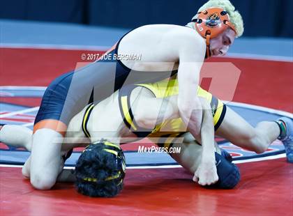 Thumbnail 2 in CIF State Boys Wrestling Championships (Consolation - Round 5) photogallery.