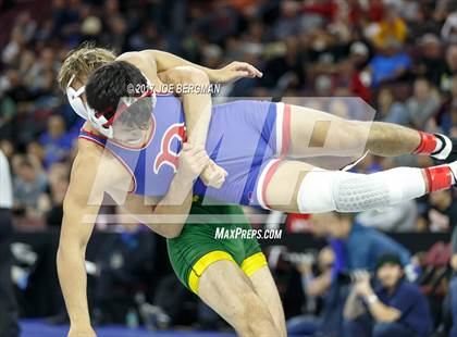 Thumbnail 2 in CIF State Boys Wrestling Championships (Consolation - Round 5) photogallery.