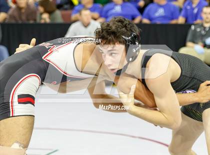 Thumbnail 1 in CIF State Boys Wrestling Championships (Consolation - Round 5) photogallery.