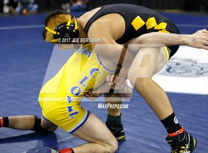 Thumbnail 1 in CIF State Boys Wrestling Championships (Consolation - Round 5) photogallery.