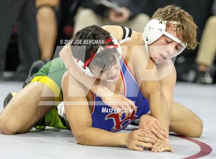 Thumbnail 2 in CIF State Boys Wrestling Championships (Consolation - Round 5) photogallery.