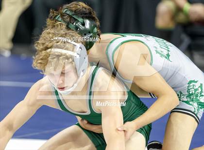 Thumbnail 2 in CIF State Boys Wrestling Championships (Consolation - Round 5) photogallery.