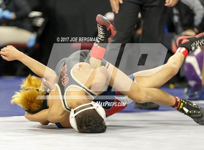 Thumbnail 1 in CIF State Boys Wrestling Championships (Consolation - Round 5) photogallery.