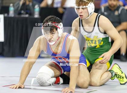 Thumbnail 1 in CIF State Boys Wrestling Championships (Consolation - Round 5) photogallery.