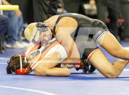Thumbnail 1 in CIF State Boys Wrestling Championships (Consolation - Round 5) photogallery.
