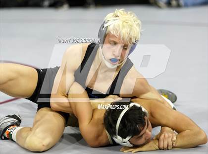 Thumbnail 1 in CIF State Boys Wrestling Championships (Consolation - Round 5) photogallery.