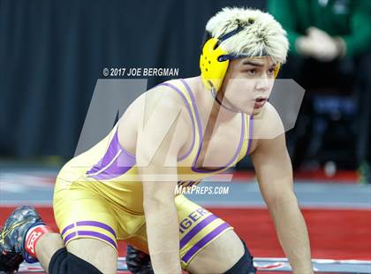 Thumbnail 1 in CIF State Boys Wrestling Championships (Consolation - Round 5) photogallery.