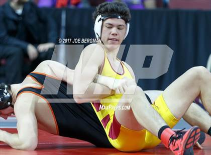 Thumbnail 1 in CIF State Boys Wrestling Championships (Consolation - Round 5) photogallery.
