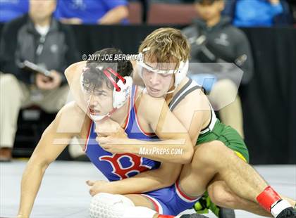 Thumbnail 3 in CIF State Boys Wrestling Championships (Consolation - Round 5) photogallery.