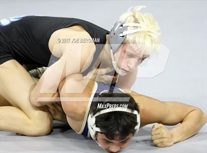 Thumbnail 1 in CIF State Boys Wrestling Championships (Consolation - Round 5) photogallery.