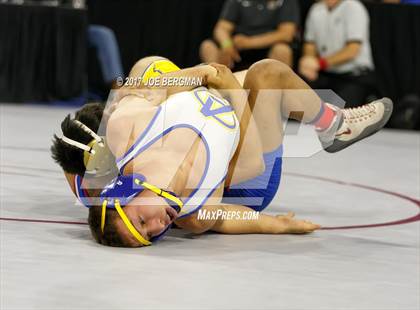 Thumbnail 3 in CIF State Boys Wrestling Championships (Consolation - Round 5) photogallery.