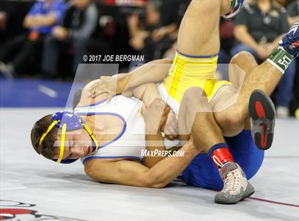 Thumbnail 2 in CIF State Boys Wrestling Championships (Consolation - Round 5) photogallery.