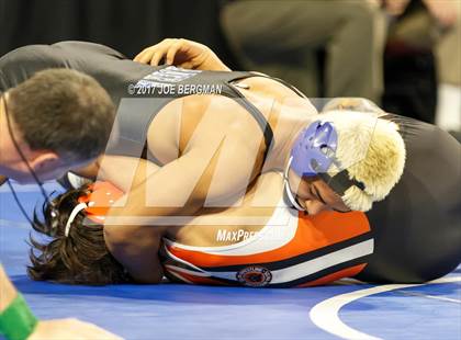 Thumbnail 1 in CIF State Boys Wrestling Championships (Consolation - Round 5) photogallery.