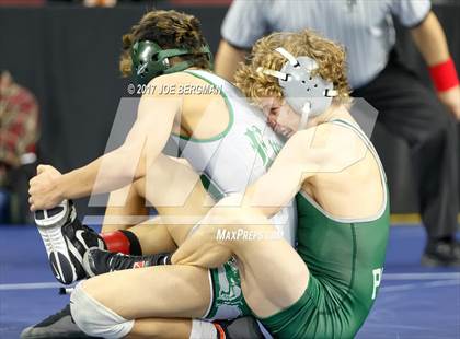 Thumbnail 1 in CIF State Boys Wrestling Championships (Consolation - Round 5) photogallery.