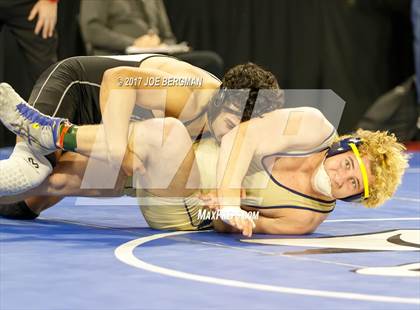Thumbnail 2 in CIF State Boys Wrestling Championships (Consolation - Round 5) photogallery.