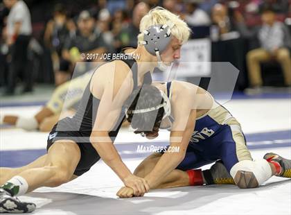 Thumbnail 3 in CIF State Boys Wrestling Championships (Consolation - Round 5) photogallery.