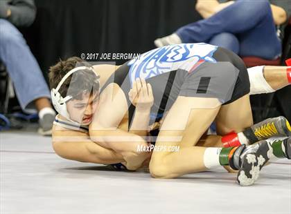 Thumbnail 2 in CIF State Boys Wrestling Championships (Consolation - Round 5) photogallery.