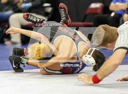 Thumbnail 3 in CIF State Boys Wrestling Championships (Consolation - Round 5) photogallery.