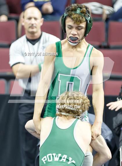 Thumbnail 1 in CIF State Boys Wrestling Championships (Consolation - Round 5) photogallery.