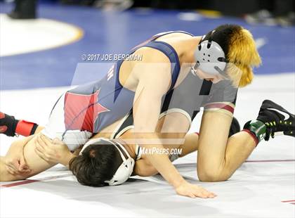Thumbnail 3 in CIF State Boys Wrestling Championships (Consolation - Round 5) photogallery.
