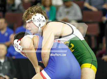 Thumbnail 1 in CIF State Boys Wrestling Championships (Consolation - Round 5) photogallery.