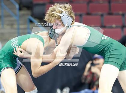 Thumbnail 1 in CIF State Boys Wrestling Championships (Consolation - Round 5) photogallery.