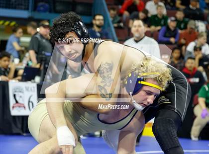 Thumbnail 2 in CIF State Boys Wrestling Championships (Consolation - Round 5) photogallery.
