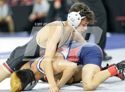 Thumbnail 1 in CIF State Boys Wrestling Championships (Consolation - Round 5) photogallery.