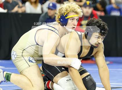Thumbnail 1 in CIF State Boys Wrestling Championships (Consolation - Round 5) photogallery.