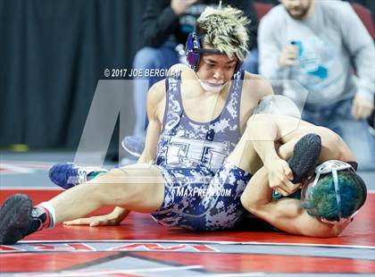Thumbnail 3 in CIF State Boys Wrestling Championships (Consolation - Round 5) photogallery.