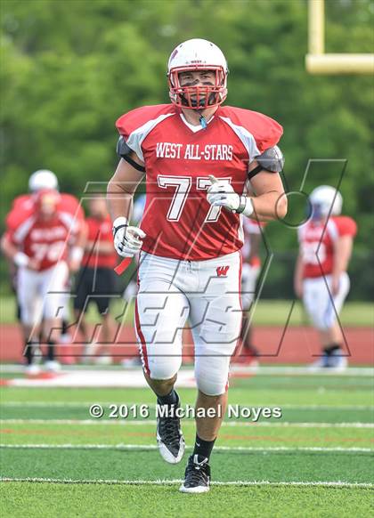 Thumbnail 3 in Southwestern Ohio Football Coaches Association (Ron Woyan East vs. West All-Star Game) photogallery.