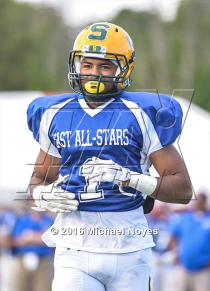 Thumbnail 1 in Southwestern Ohio Football Coaches Association (Ron Woyan East vs. West All-Star Game) photogallery.