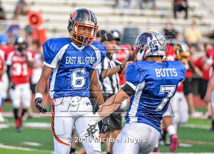 Thumbnail 1 in Southwestern Ohio Football Coaches Association (Ron Woyan East vs. West All-Star Game) photogallery.