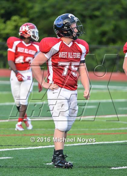 Thumbnail 1 in Southwestern Ohio Football Coaches Association (Ron Woyan East vs. West All-Star Game) photogallery.