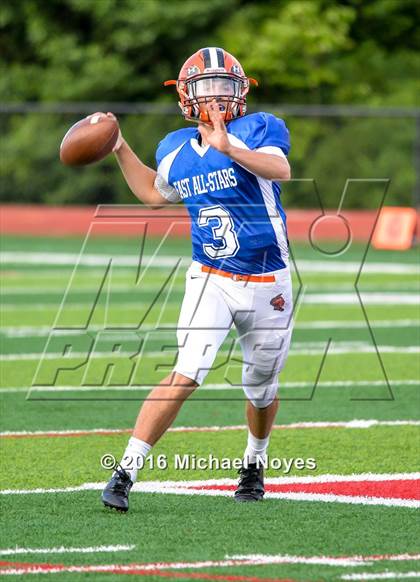 Thumbnail 1 in Southwestern Ohio Football Coaches Association (Ron Woyan East vs. West All-Star Game) photogallery.