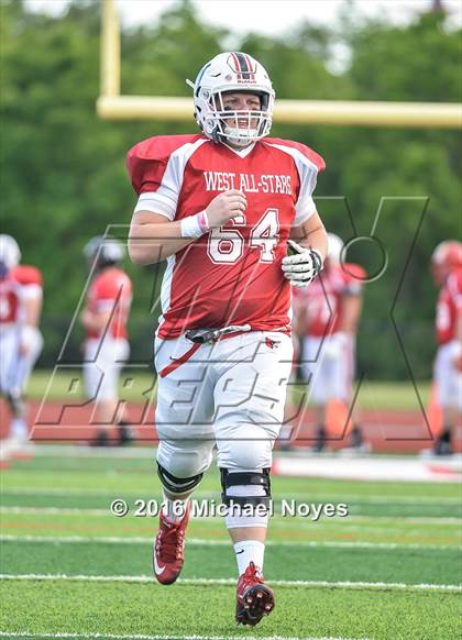 Thumbnail 1 in Southwestern Ohio Football Coaches Association (Ron Woyan East vs. West All-Star Game) photogallery.