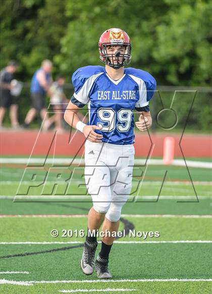 Thumbnail 3 in Southwestern Ohio Football Coaches Association (Ron Woyan East vs. West All-Star Game) photogallery.