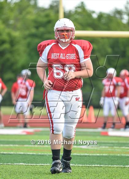 Thumbnail 3 in Southwestern Ohio Football Coaches Association (Ron Woyan East vs. West All-Star Game) photogallery.