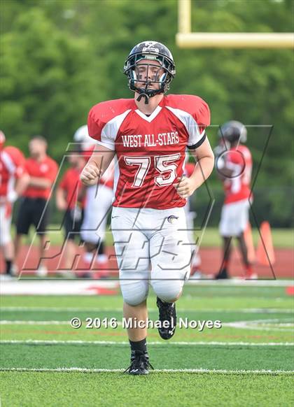Thumbnail 1 in Southwestern Ohio Football Coaches Association (Ron Woyan East vs. West All-Star Game) photogallery.