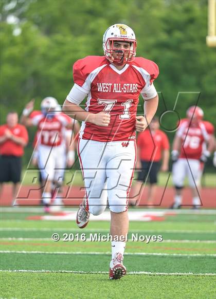 Thumbnail 1 in Southwestern Ohio Football Coaches Association (Ron Woyan East vs. West All-Star Game) photogallery.