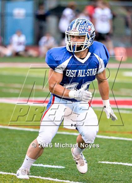 Thumbnail 1 in Southwestern Ohio Football Coaches Association (Ron Woyan East vs. West All-Star Game) photogallery.