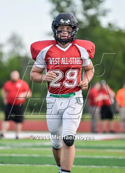 Thumbnail 2 in Southwestern Ohio Football Coaches Association (Ron Woyan East vs. West All-Star Game) photogallery.