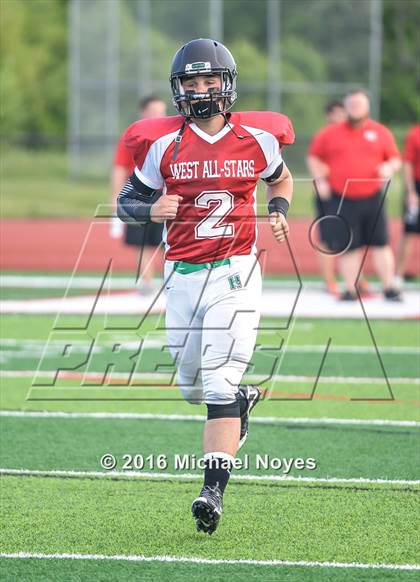 Thumbnail 2 in Southwestern Ohio Football Coaches Association (Ron Woyan East vs. West All-Star Game) photogallery.